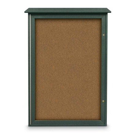 United Visual Products Indoor Enclosed Combo Board, 72"x36", White Frame/Grey & Burgundy UVCB7236W-GREY-DBURGU